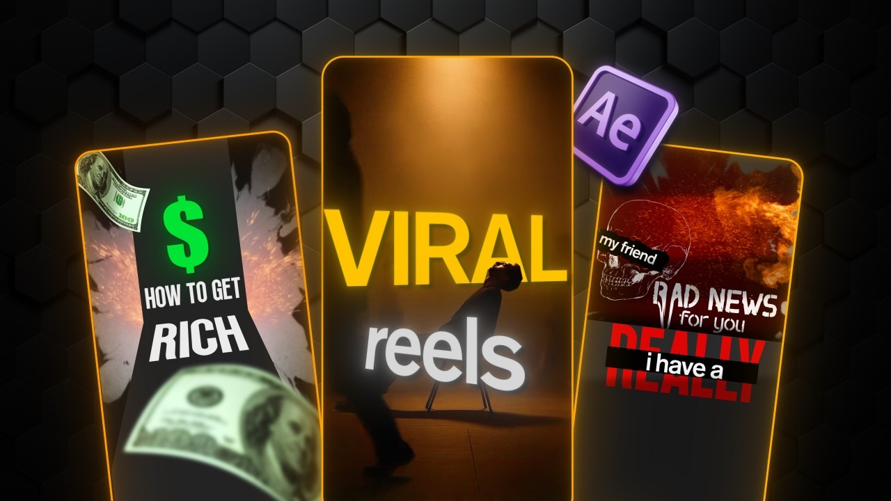 How to Actually Edit Viral Reels in After Effects | The Only Video You Need