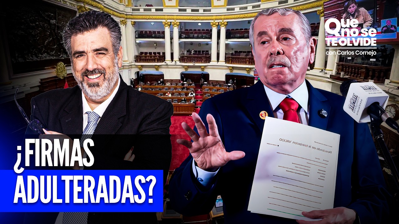 QUE NO SE TE OLVIDE CON CARLOS CORNEJO: PROGRAMA DEL 13 DE FEBRERO DEL 2026