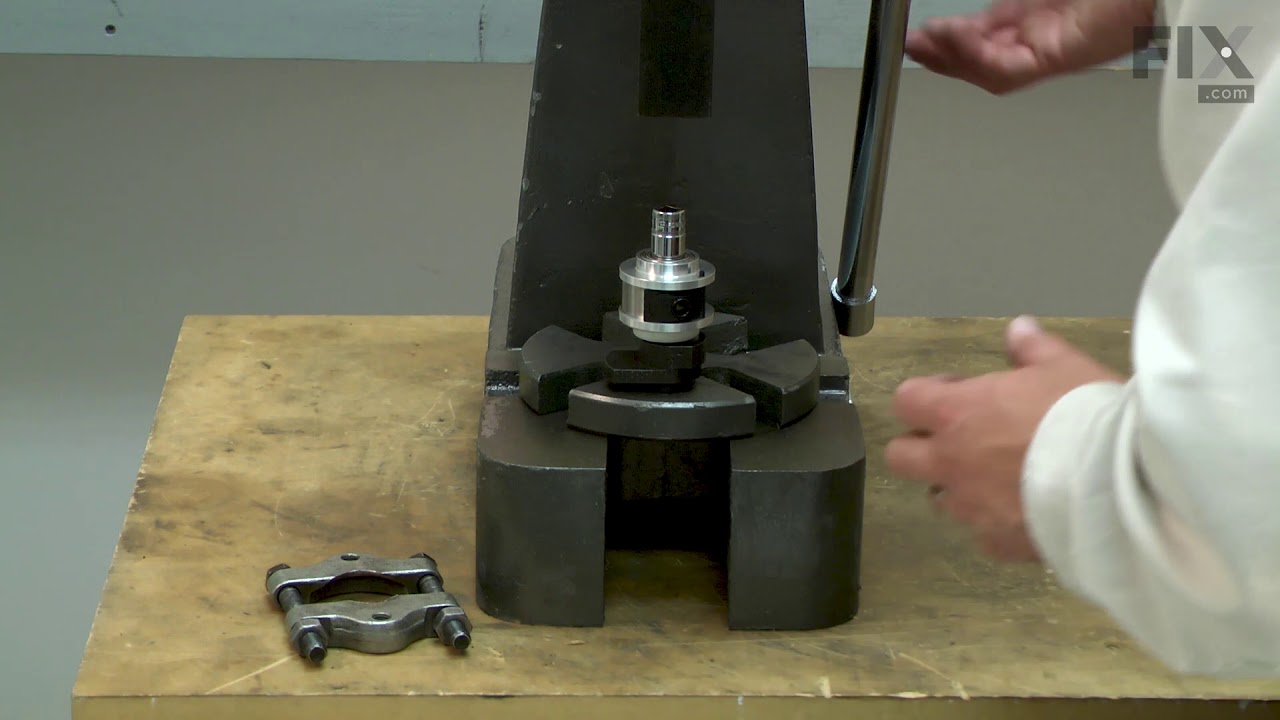 Dynabrade Sander Repair - How to Replace the Rotor and Blades