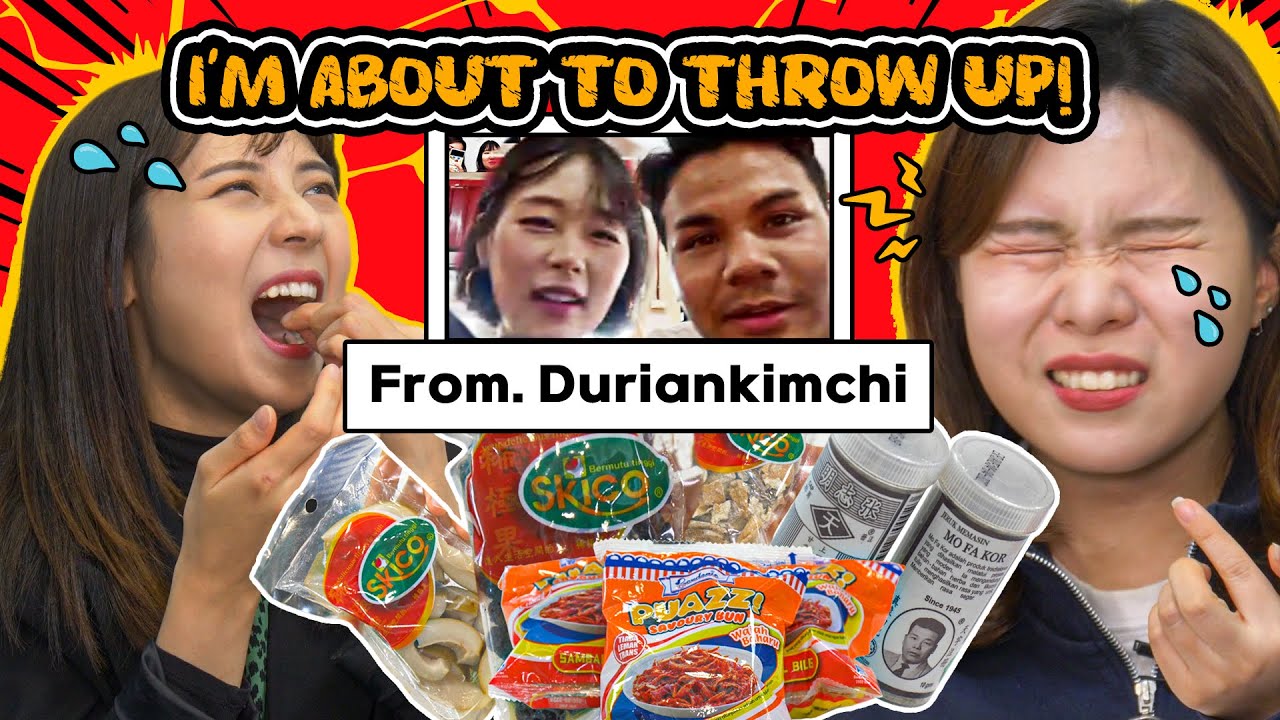 Are they really Malaysian snacks??│Gift Unboxing from Duriankimchi