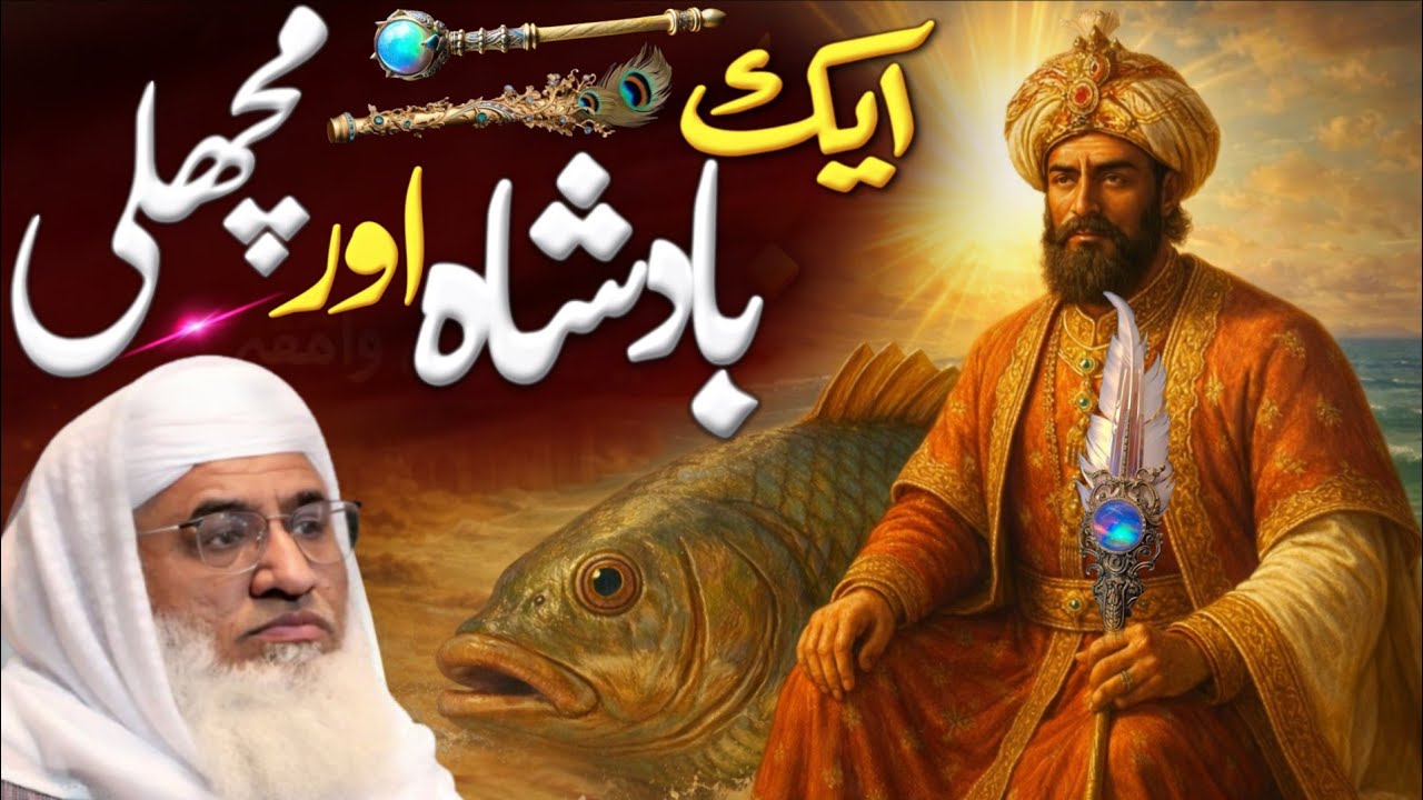 ایک بادشاہ اور قیمتی مچھلی کا قصہ | Molana Sheikh Idrees Sahib Pashto Bayan