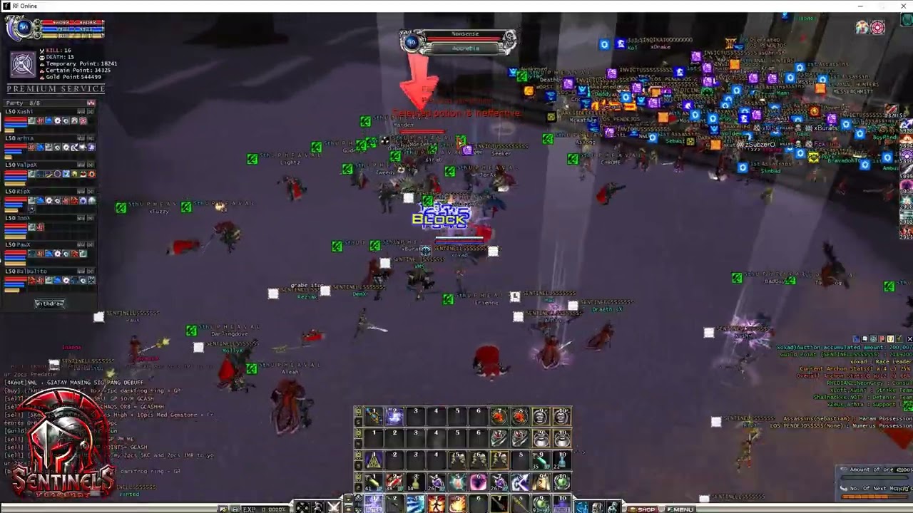 Sentinels vs UPHEAVAL