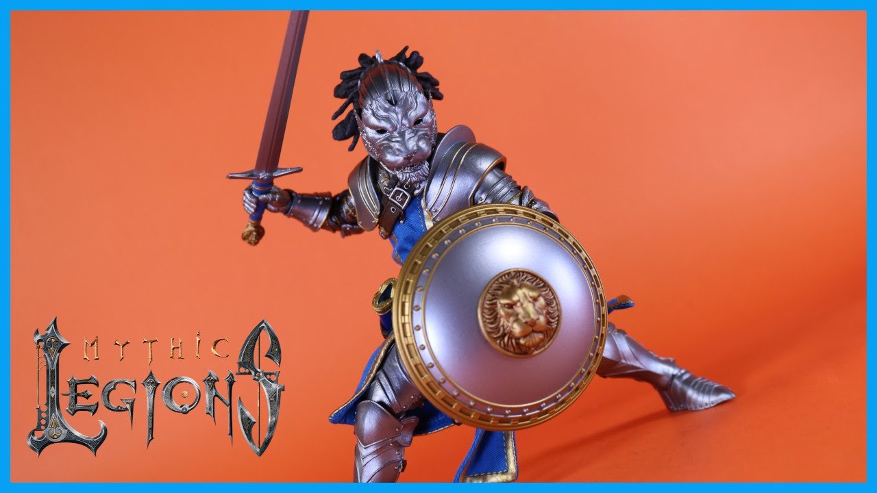 Four Horsemen Mythic Legions: Legacies of Mythoss OTHO v2 Action Figure Review With v1 Comparison!