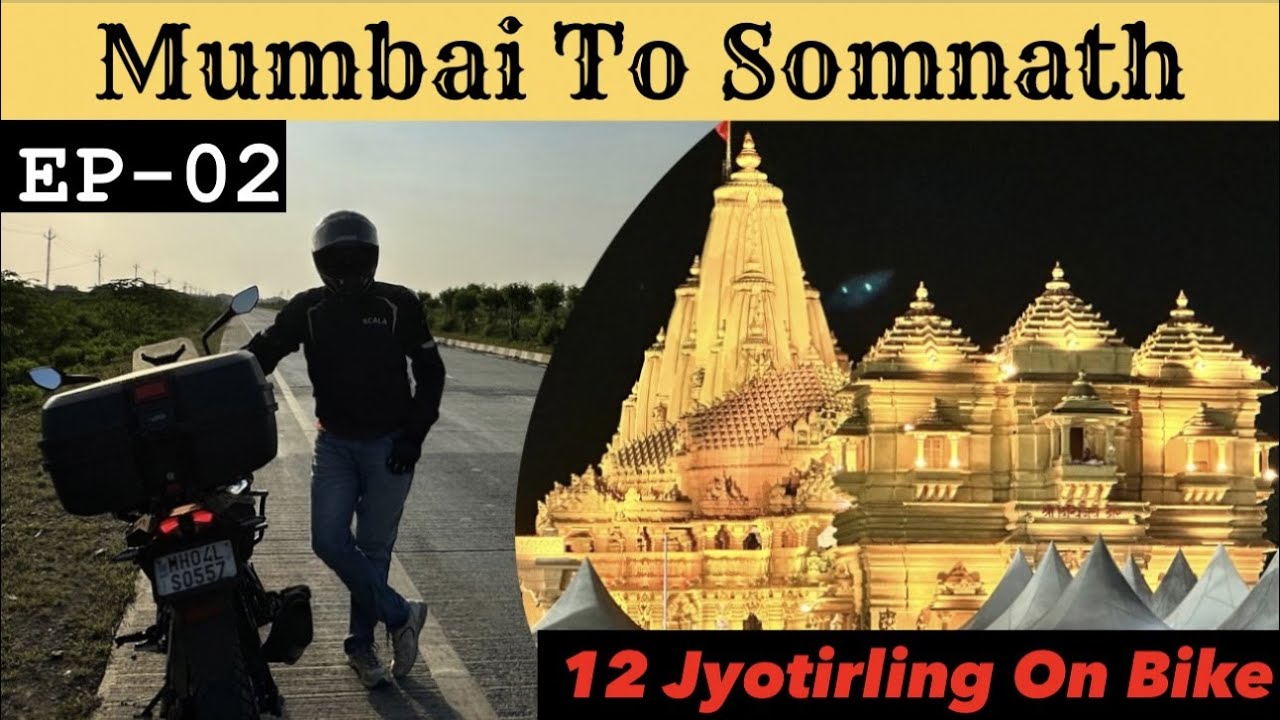 Mumbai To Somnath Jyotirling 🛕 | Bike Ride | 12 Jyotirling On Bike | EP-02 | KTM 390 ADV - X | 4K