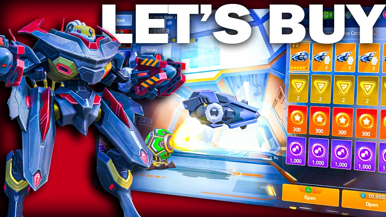 New Crate Rush Strategy 😳 Skip the Mech, Go for Weapons || Mech Arena PC Gameplay