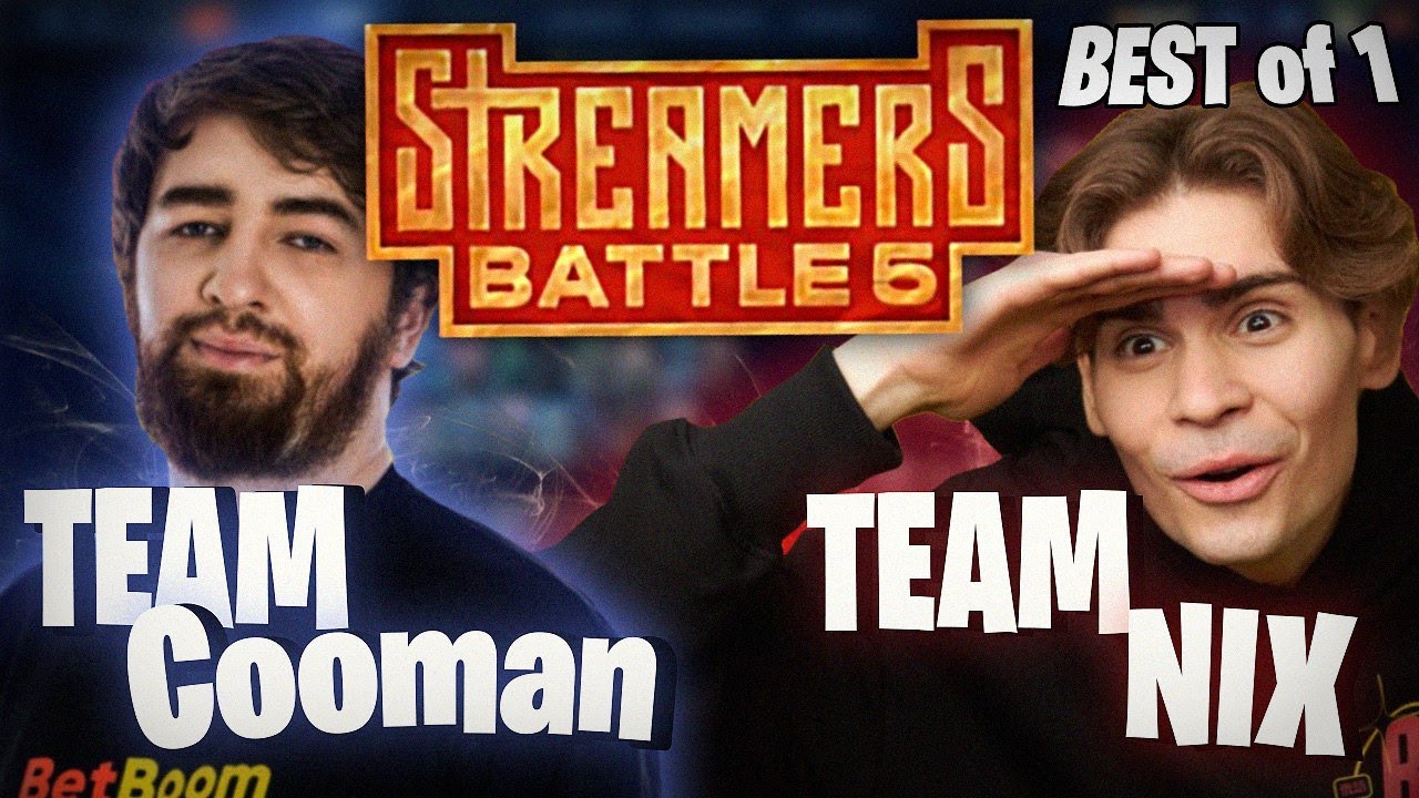НИКС ИГРАЕТ BETBOOM STREAMERS BATTLE 5 ПРОТИВ COOMAN TEAM / NECROMASTERY