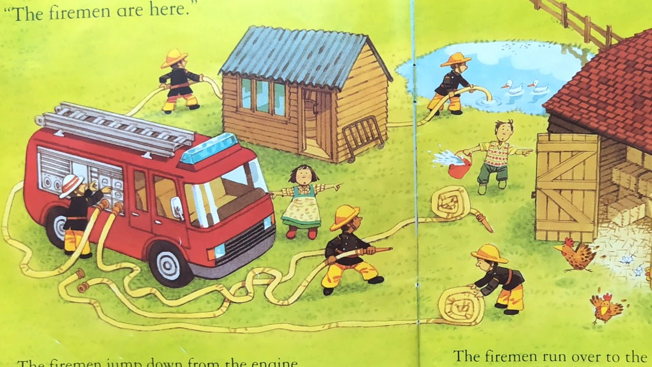 Barn on Fire