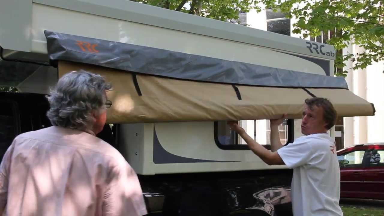 Fabrication Cellule amovible RRCab pour pick up, par RR Concept spécialiste du 4x4 de voyage