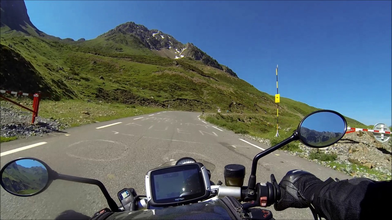 Col du Tourmalet on BMW K1300R