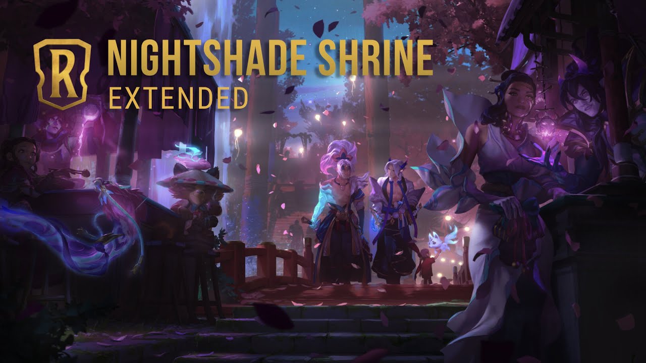 Board Theme: Nightshade Shrine [Extended] | Legends of Runeterra