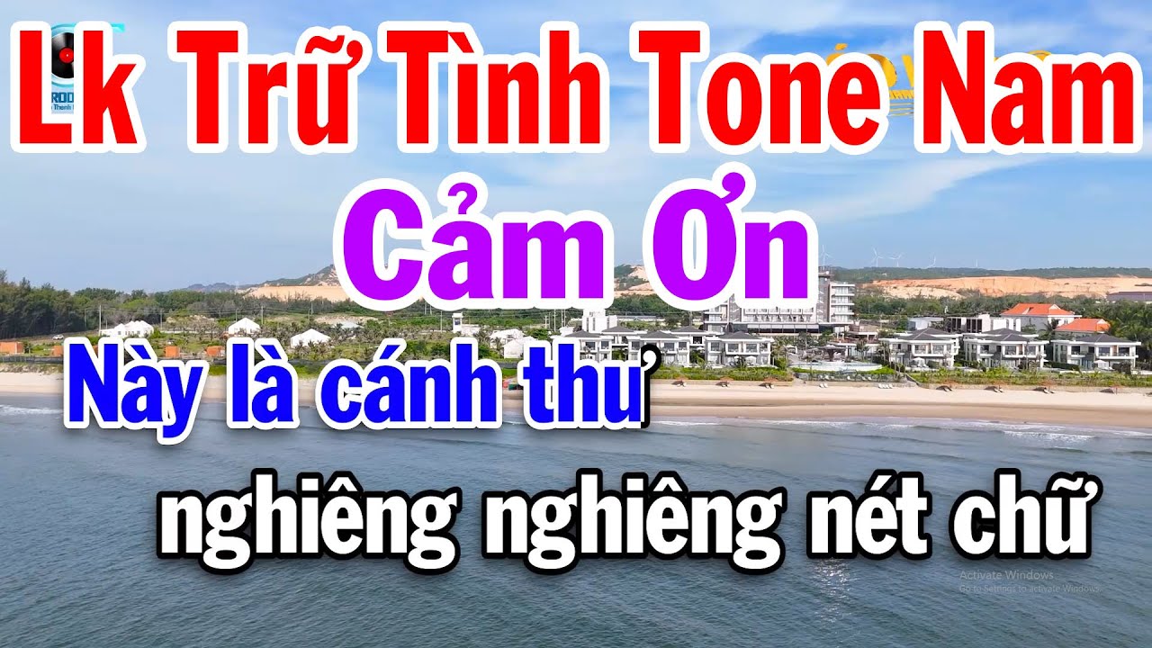Karaoke Liên Khúc Trữ Tình Tone Nam Beat Dễ Hát 2026 - Cảm Ơn - Câu Chuyện Đầu Năm