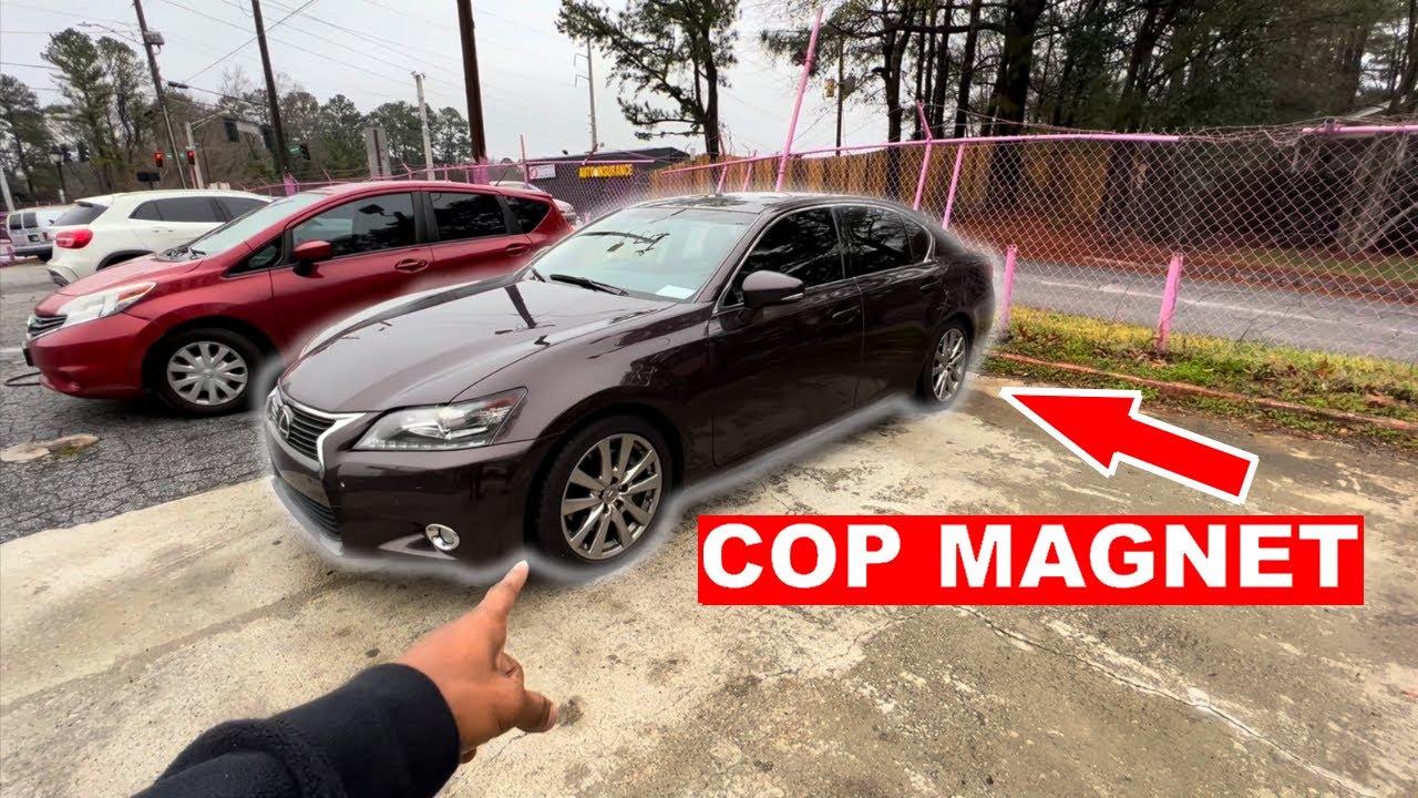 I DID MY FIRST ILLEGAL MOD ON MY LEXUS GS 350 FROM COPART THIS IS A COP MAGNET!