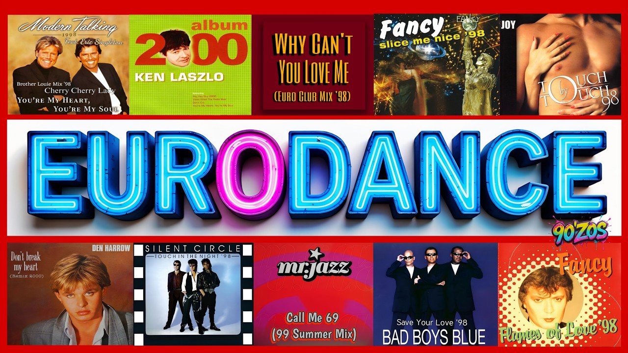EURODANCE 90'zos Vol. 8: Rare One-Hit Wonders & Global Hits (Extended Mixes)
