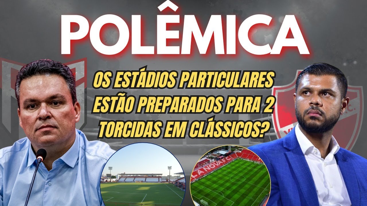 Estádios particulares estão preparados para receber clássicos goianos?