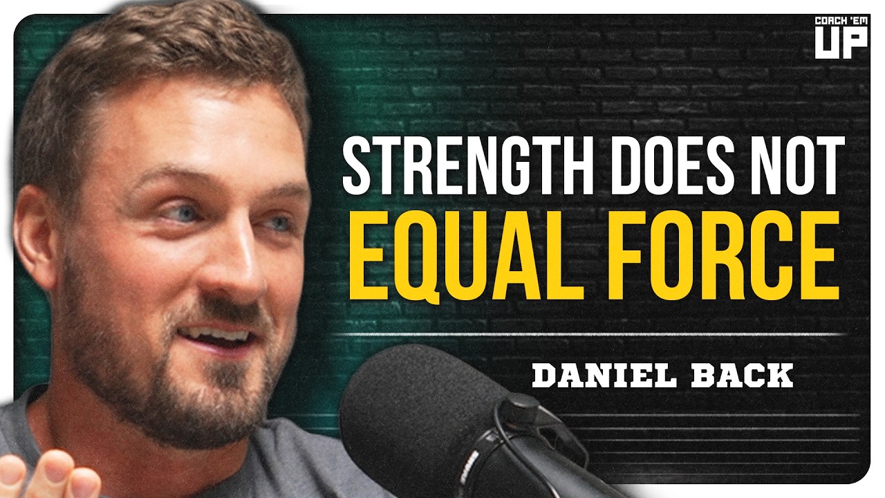 Sprint Mechanics, Force Production, & Fascia | Q&A with DANIEL BACK | Coach Em Up Podcast Ep. 97