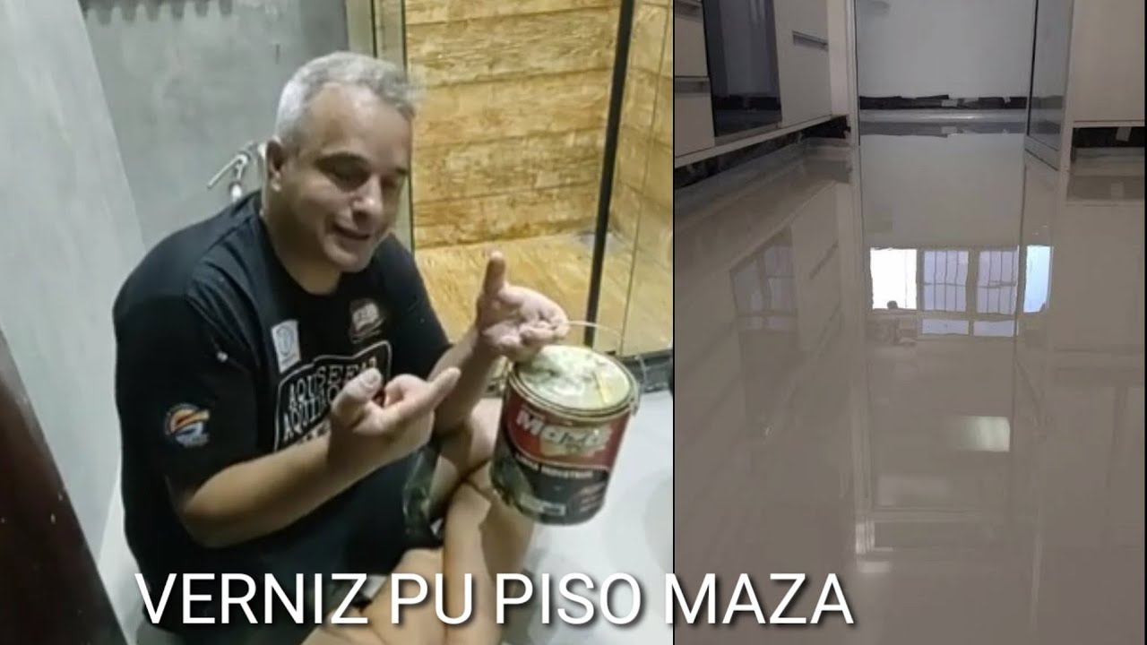 RENOVE SEU PISO OU PIA COM ESSE PRODUTO - COMO DEIXAR SEU PISO BRILHANDO NOVO COM VERNIZ PU PISO