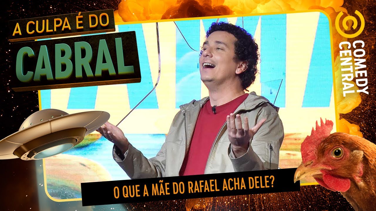 O que a mãe do Rafa ACHA dele? | A Culpa É Do Cabral no Comedy Central