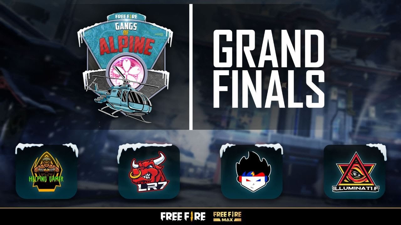 FREE FIRE LIVE GANGS OF ALPINE FINALS TEAM TSG VS LOKESH GAMER,HG,ILLUMINATI -GARENA FREE FIRE
