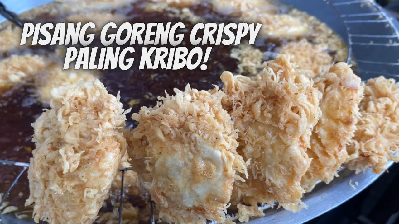 PISANG GORENG CRISPY PALING KRIBO! ASLI KRIUK TAHAN LAMA