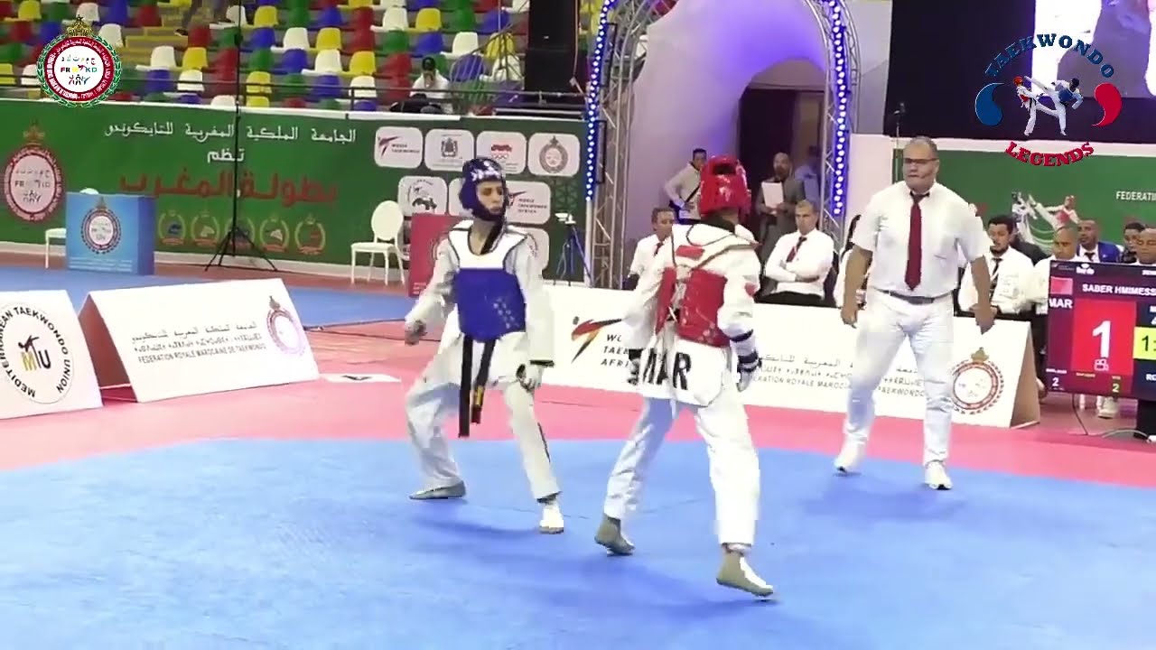 Moroccan Taekwondo Championship 2023 | Under 54kg Final | Taekwondo Legends