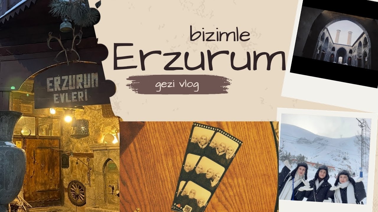 Erzurum Gezi Vlog #merologserisi☆🌍🏔