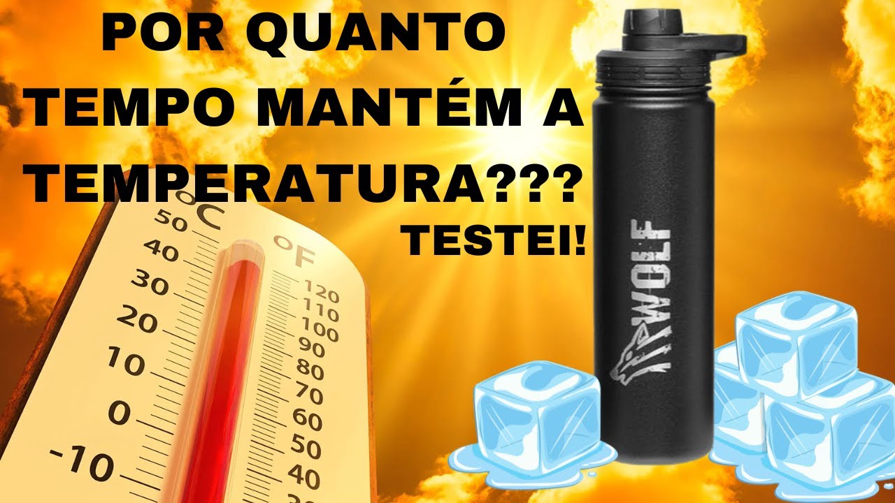 Teste Garrafa T&eacute;rmica Wolf Attack 650 [Review]