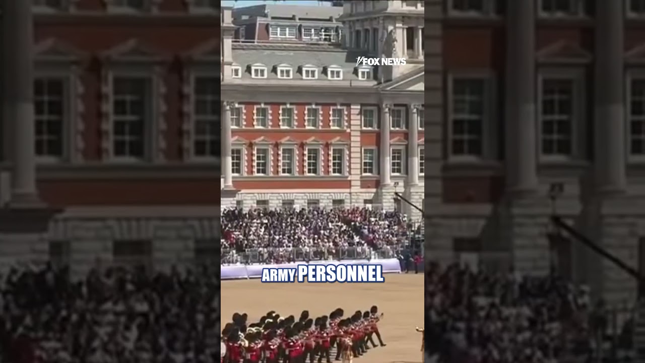 UK marks official birthday of King Charles with Trooping the Colour event #foxnews #news #shorts