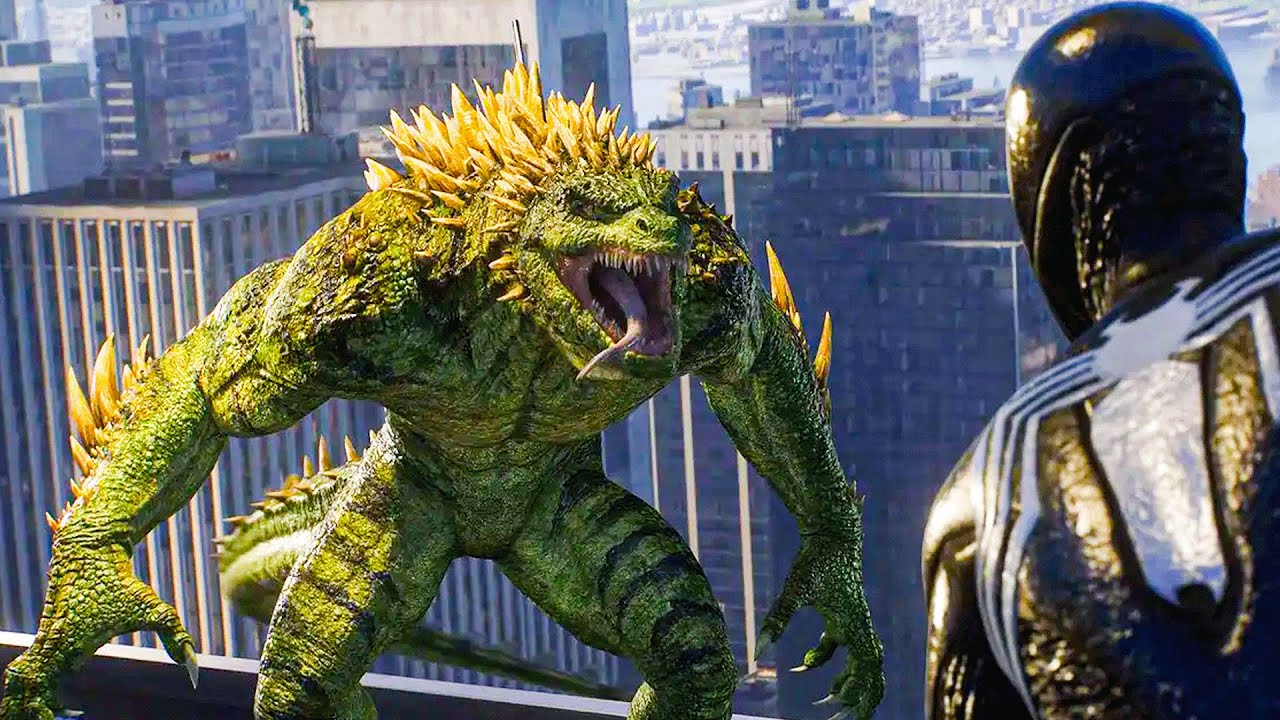 Spider-Man 2 - All Lizard aka Dr. Connors Cutscenes (4K)