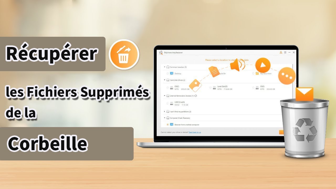 📁Comment Récupérer les Fichiers Supprimés Après Avoir Vidé la Corbeille Mac/Windows ?