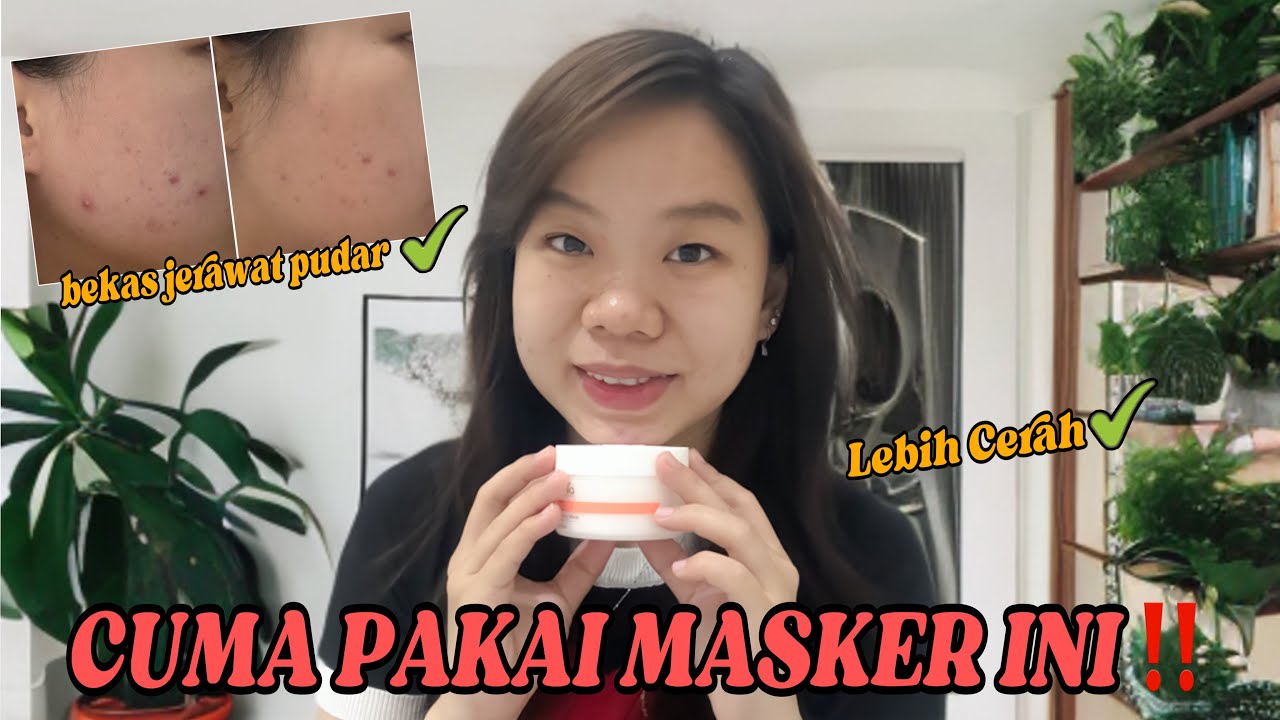 MASKER PALING AMPUH HILANGKAN BEKAS JERAWAT | SKIP MOISTURIZER DEMI PAKAI MASKER INI