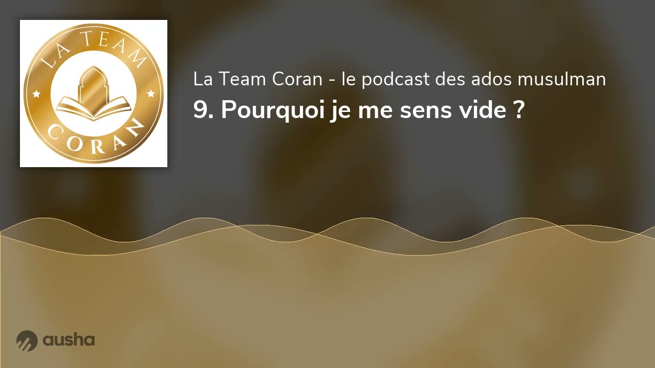 9. Pourquoi je me sens vide ?