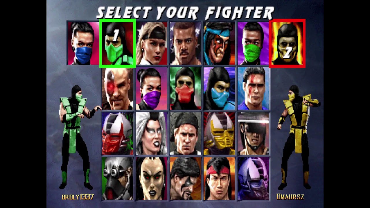 Mortal Kombat Legacy Kollection Online Matches