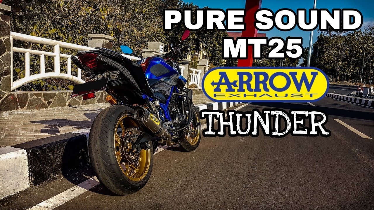 Pure Sound of MT25 (Arrow Thunder) | Yamaha MT25 Indonesia