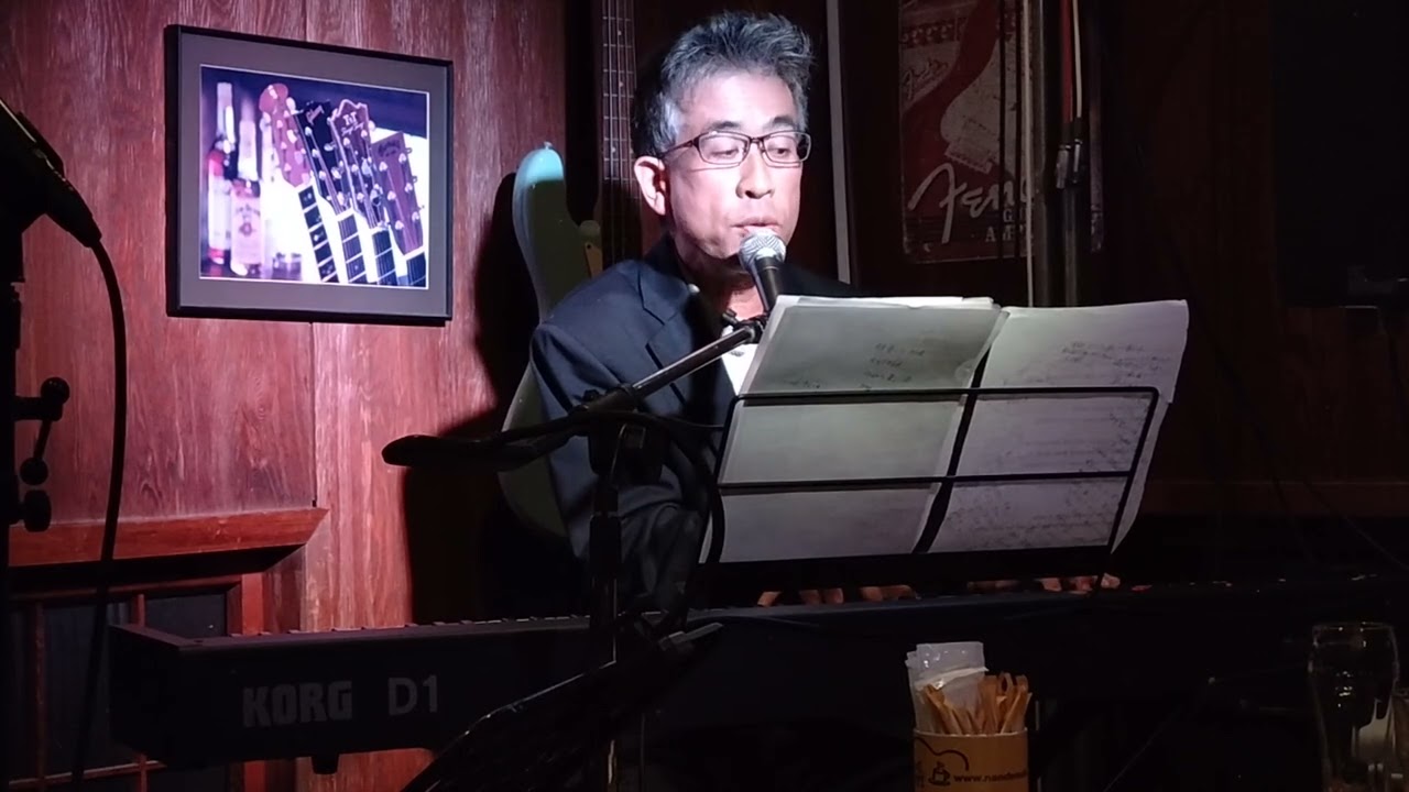 live動画（25’11.13）@なんでモール stevie wonder's song cover   another star