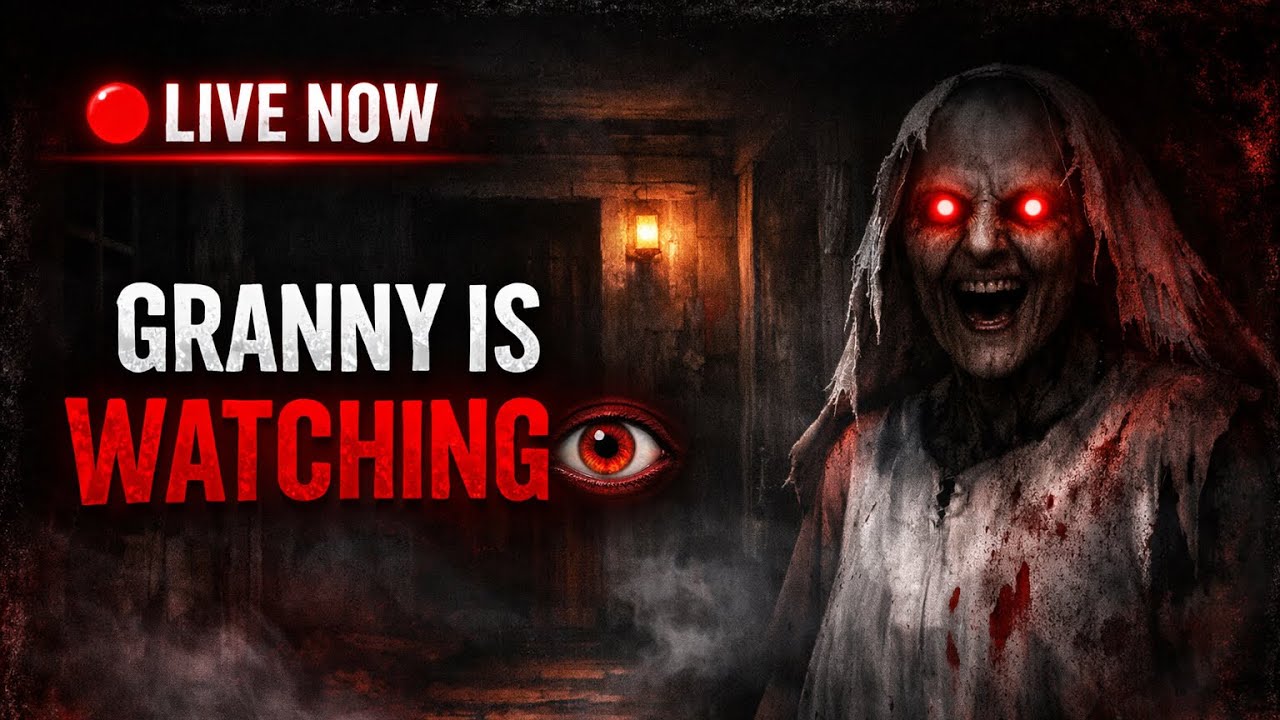 GRANNY IS WATCHING 👁️ | LIVE HORROR SHORTS