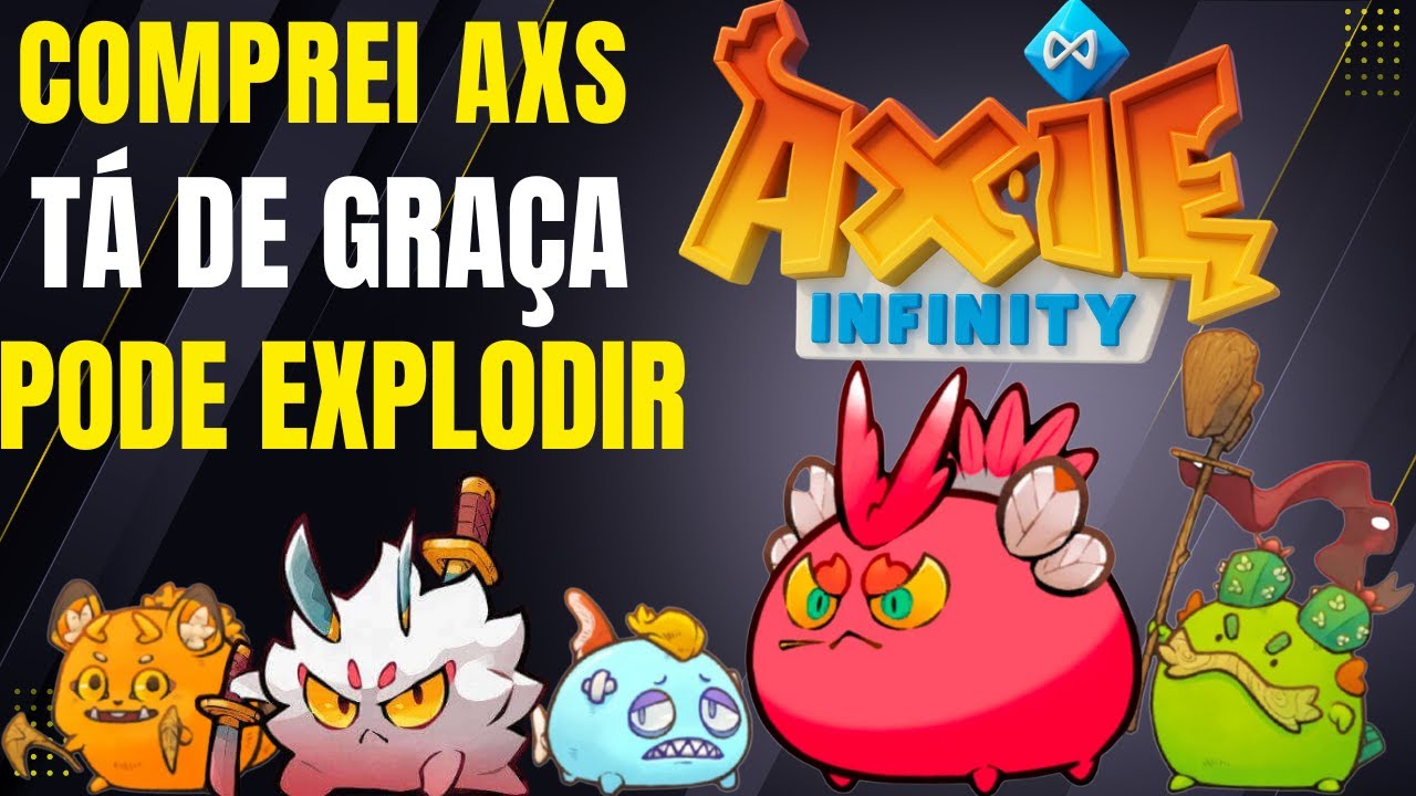 AXIE INFINITY (AXS) - MUITAS NOVIDADES PODE FAZER TOKEN EXPLODIR - GRANDE OPORTUNIDADE