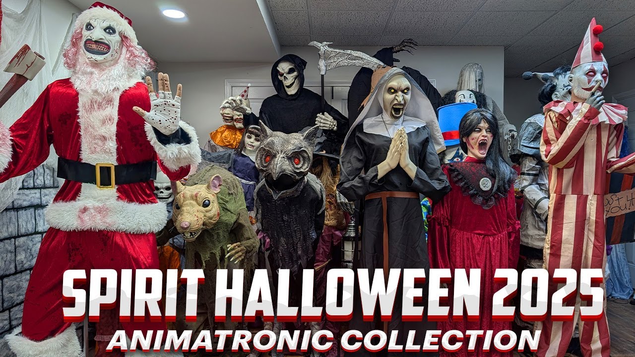 Our Full 2025 Spirit Halloween Animatronic Collection DEMO ONLY | Spirit Halloween