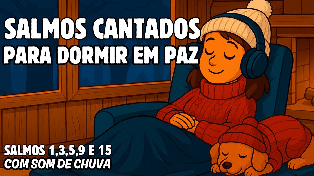 Adormeça nos Braços de Deus | Salmos Cantados para Abençoar Seu Sono