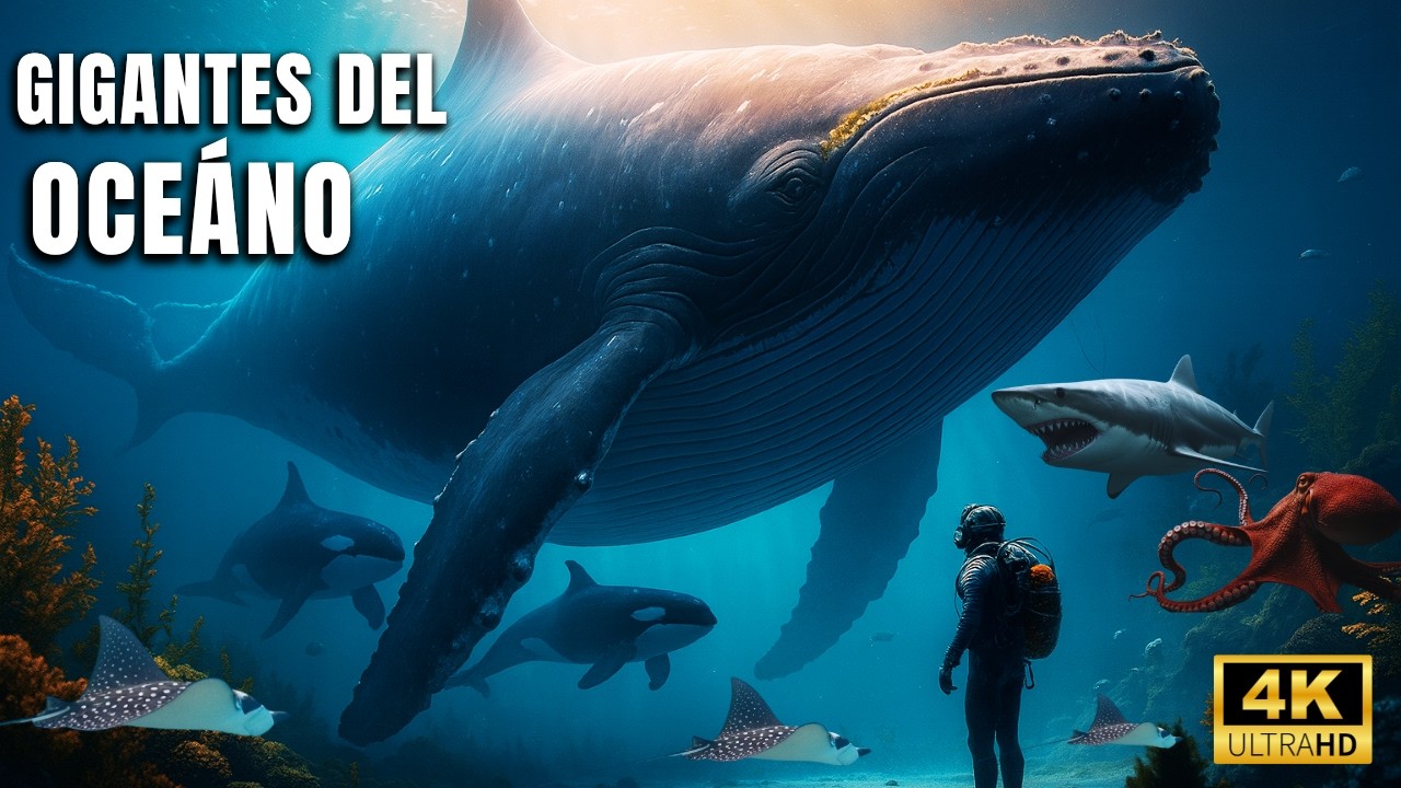 GIGANTES DEL OC&Eacute;ANO | Una Jornada Por Las Profundidades Misteriosas | Documental completo