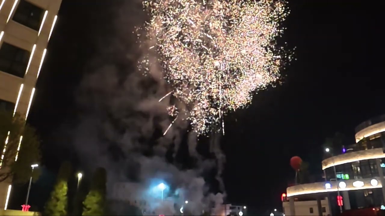 2025-2026Wyndham Garden Hotel Drone and Fireworks Happy New Year countdown, 新豐新盟溫德姆花園酒店大除夕倒數煙花及無人機會演