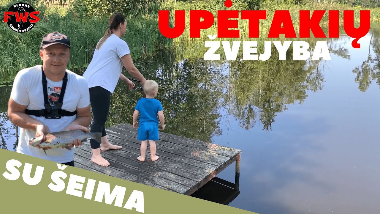 Upėtakių žvejyba guminukais 2022