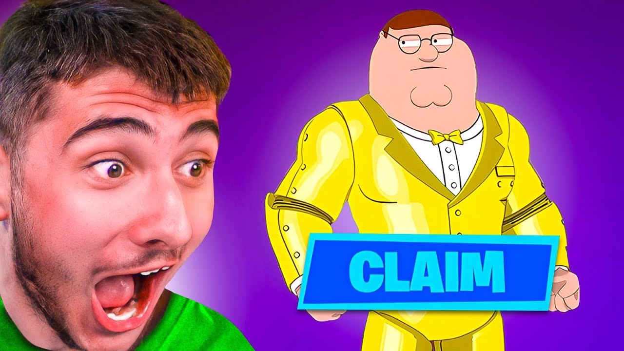 Project Gold Peter Griffin In Fortnite!