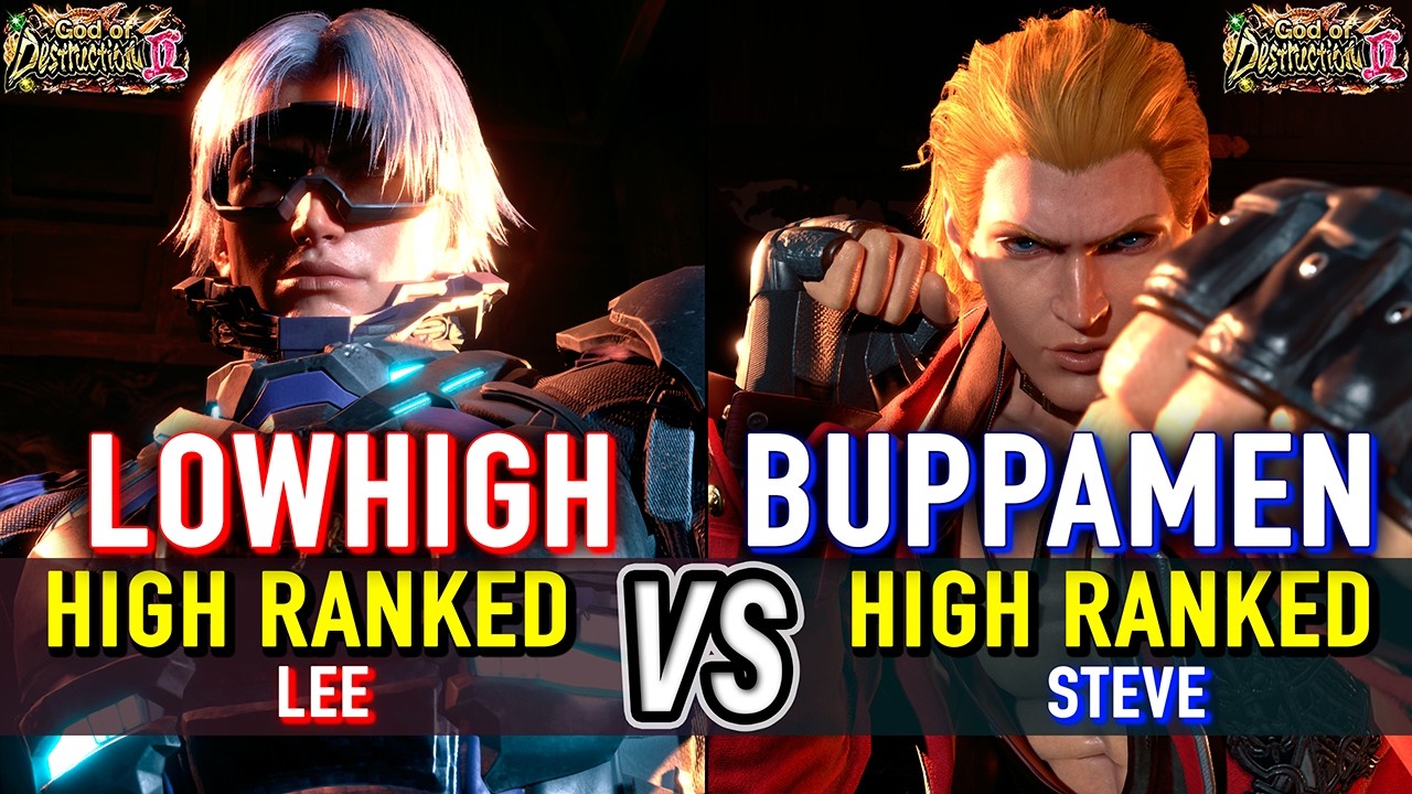 T8 🔥 LOWHIGH (Lee) vs BUPPAMEN (Steve) 🔥 Tekken 8 High Level Gameplay