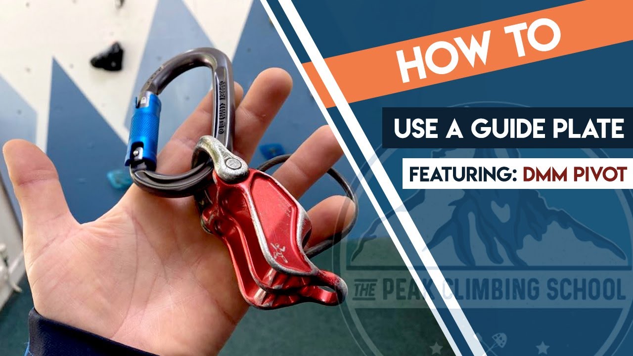 How to use a climbing Guide Plate / ATC / DMM Pivot
