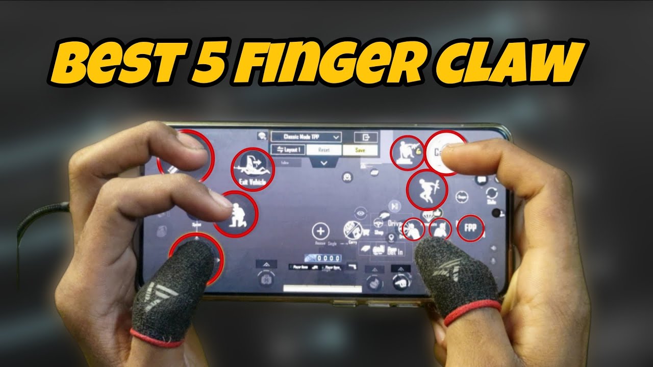 Best sensitivity for android | BGMI 5 FINGER CONTROL | Best Android sensitivity