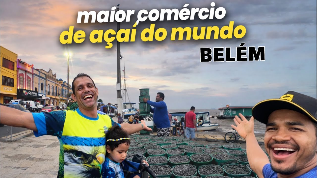 MAIOR COMÉRCIO DE AÇAÍ DO MUNDO-BELEM-PA