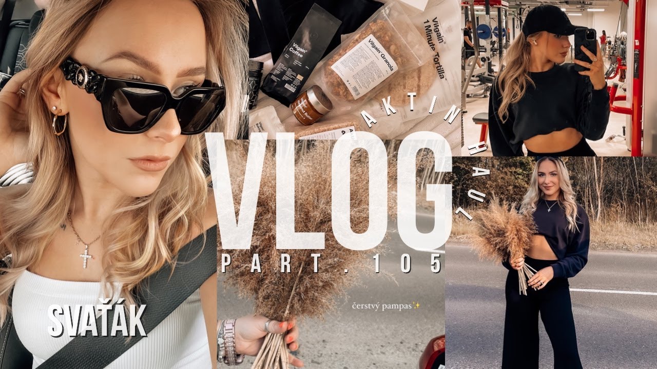 vlog part. 105// aktin haul, vitamíny & týden do ústních