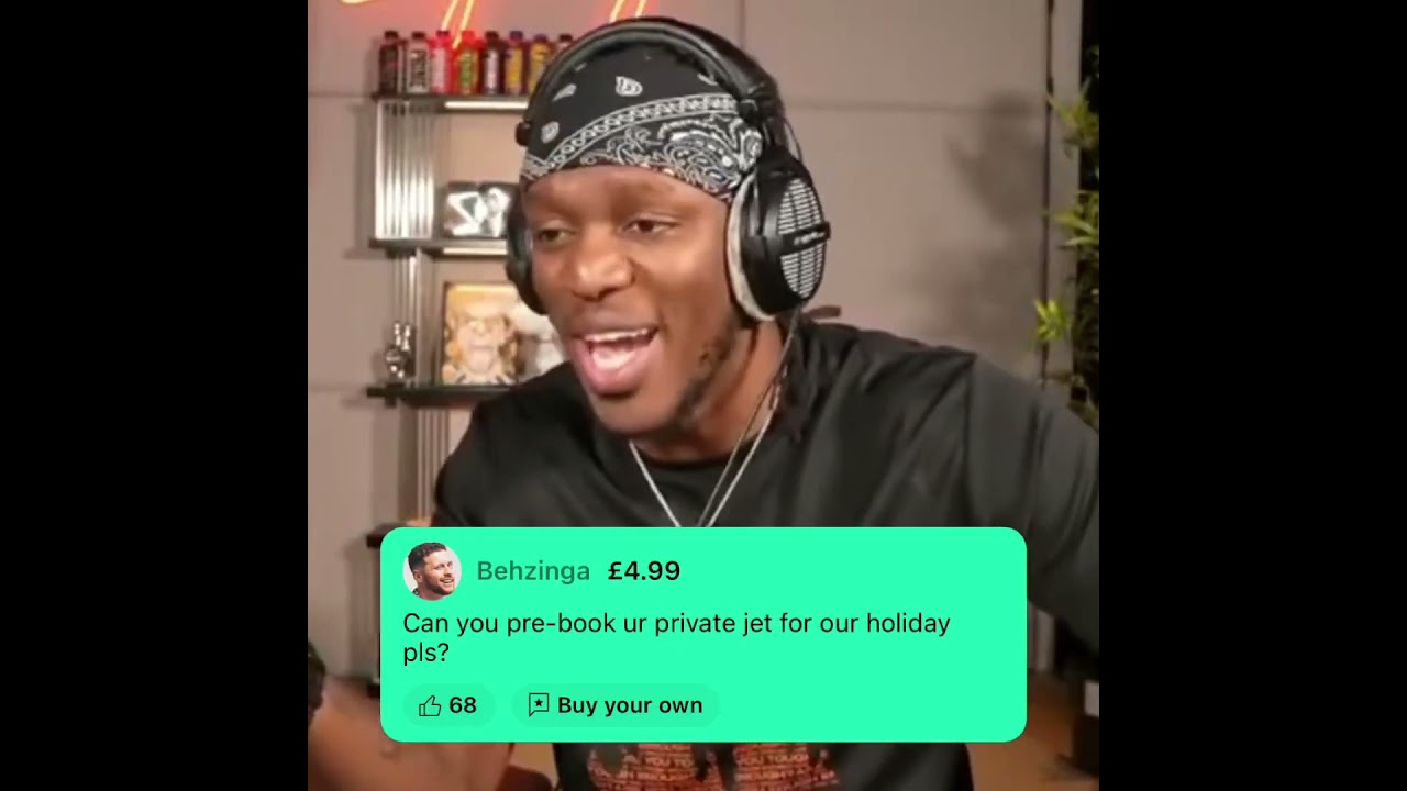 KSI gets TROLLED by the SIDEMEN! 😂 #livestream #ksi #sidemen #troll