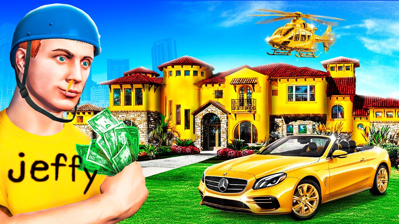 Jeffy’s $1,000,000,000 HOUSE UPGRADE In GTA 5!