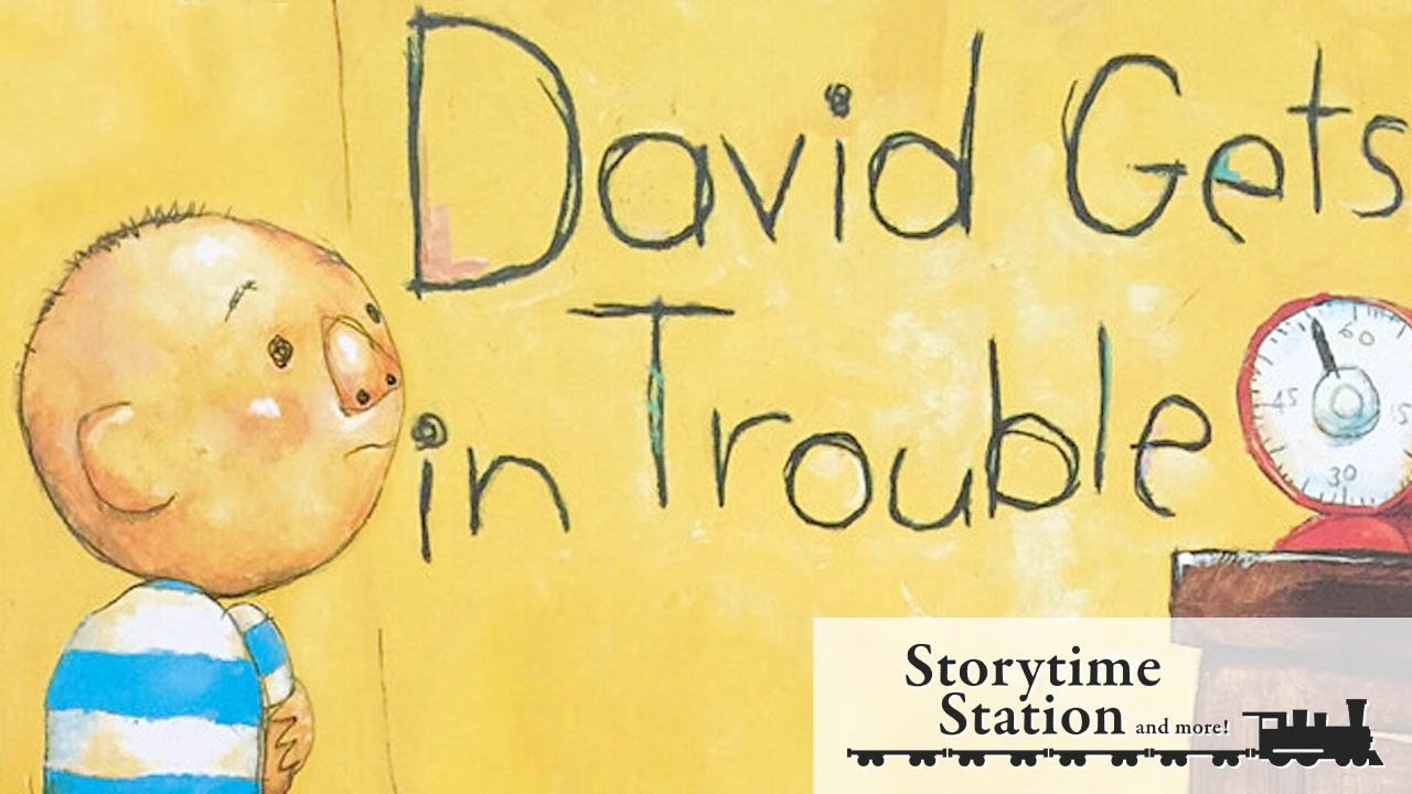 David Gets In Trouble by David Shannon   Books for kids read aloud!